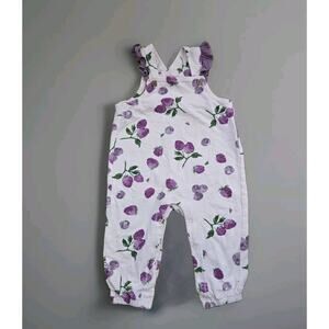 Burt's Bees Baby Sweet Berry French Terry Jumpsuit Size 12‎ months